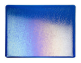 Caribbean Blue Transparent Irid (1164-51) 2mm-1/2 Sheet-The Glass Underground
