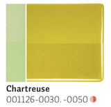 Chartreuse Transparent (1126) 3mm-1/2 Sheet-The Glass Underground