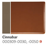 Cinnabar Opal (309) 3mm-1/2 Sheet-The Glass Underground