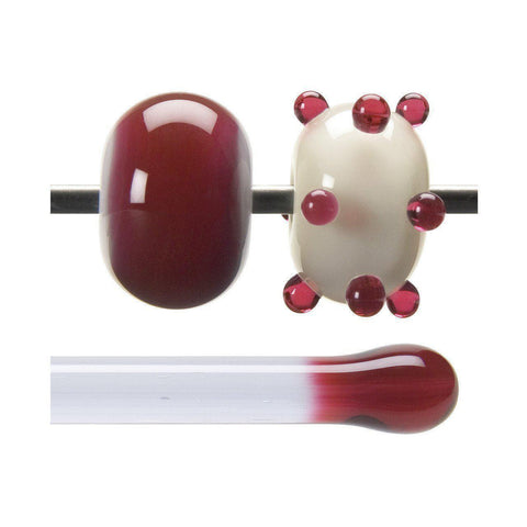 Cranberry Pink Transparent Rod (1311)-1 lb.-The Glass Underground