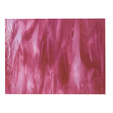 Cranberry Pink, White Streaky (2311) 3mm-1/2 Sheet-The Glass Underground