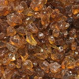 Dark Amber Transparent Frit (1138) - The Glass Underground 