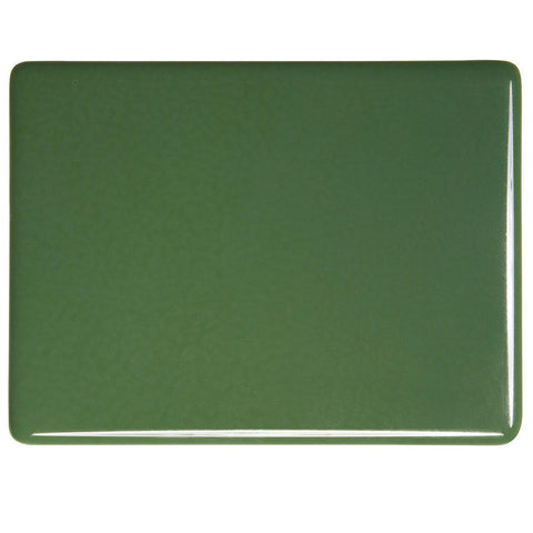 Dark Forest Green Opal (141) 2mm-1/2 Sheet-The Glass Underground