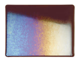 Dark Rose Brown Transparent Irid (1109-31) 3mm-1/2 Sheet-The Glass Underground