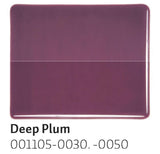 Deep Plum Transparent (1105) 2mm-1/2 Sheet-The Glass Underground