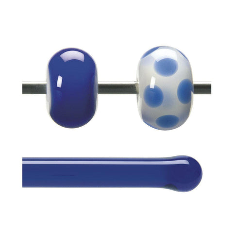 Deep Royal Blue Transparent Rod (1114)-1 lb.-The Glass Underground