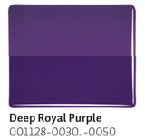 Deep Royal Purple Transparent (1128) 2mm-1/2 Sheet-The Glass Underground