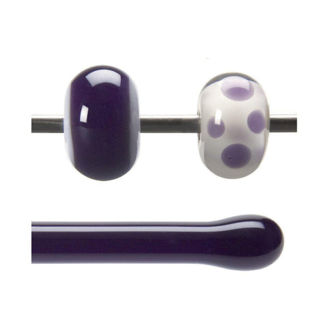 Deep Royal Purple Transparent Rod (1128)-1 lb.-The Glass Underground