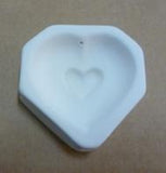 Double Heart Casting Mold-Default-The Glass Underground