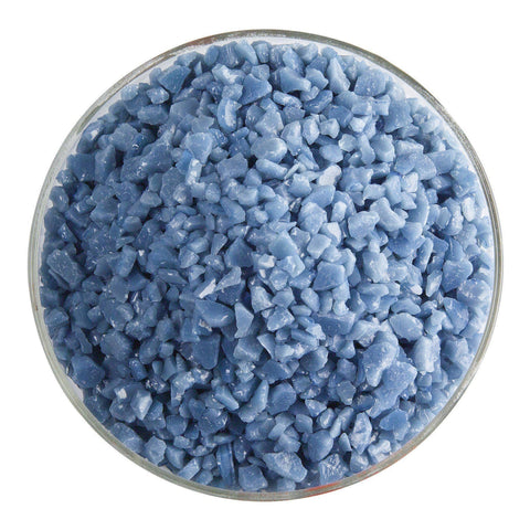 Dusty Blue Opal Frit (208)-5 lbs.-Coarse-The Glass Underground