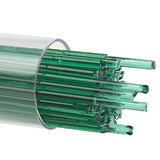 Emerald Green Transparent Stringers (1417)-2mm-10-The Glass Underground