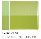Fern Green Transparent (1207) 2mm-1/2 Sheet-The Glass Underground