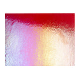 Garnet Red Transparent Irid (1322-31) 3mm-1/2 Sheet-The Glass Underground