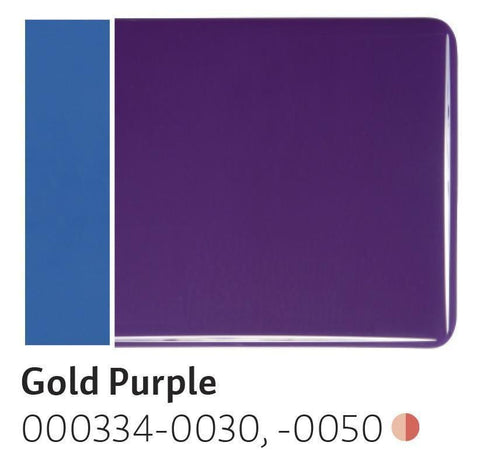 Gold Purple Opal (334) 2mm-1/2 Sheet-The Glass Underground