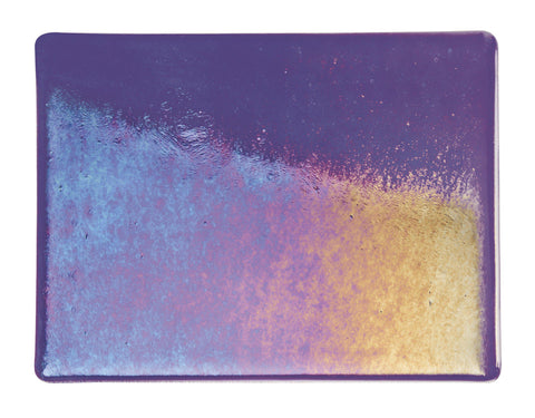Gold Purple Transparent Irid (1334-31) 3mm-1/2 Sheet-The Glass Underground