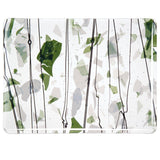 Green and White on Clear (4117) 3mm-1/2 Sheet-The Glass Underground