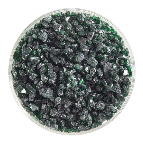 Kelly Green Transparent Frit (1145)-5 lbs.-Coarse-The Glass Underground