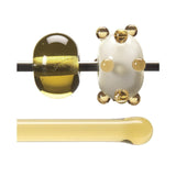 Light Amber Transparent Rod (1437)-1 lb.-The Glass Underground