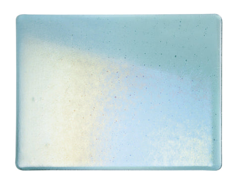 Light Aquamarine Blue Transparent Irid (1408-31) 3mm-1/2 Sheet-The Glass Underground