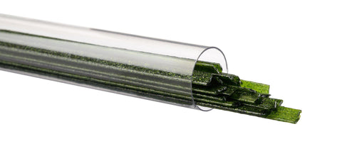 Light Aventurine Green Transparent Ribbon (1412) - The Glass Underground 