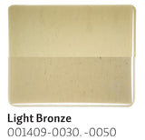 Light Bronze Transparent (1409) 3mm-1/2 Sheet-The Glass Underground
