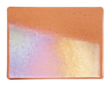 Light Coral Transparent Irid (1205-31) 3mm-1/2 Sheet-The Glass Underground