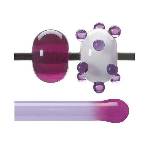 Light Fuchsia Transparent Rod (1232)-1 lb.-The Glass Underground