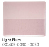 Light Plum Transparent (1405) 3mm-1/2 Sheet-The Glass Underground