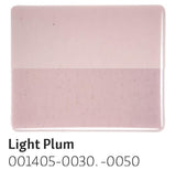 Light Plum Transparent (1405) 2mm-1/2 Sheet-The Glass Underground