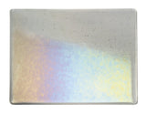 Light Silver Gray Transparent Irid (1429-31) 3mm-1/2 Sheet-The Glass Underground