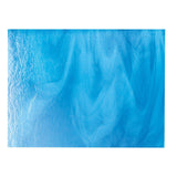 Light Turquoise Blue, True Blue Streaky (2416) 3mm-1/2 Sheet-The Glass Underground