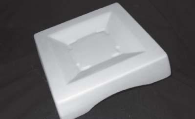 Medium Square Plate (SQM)-The Glass Underground
