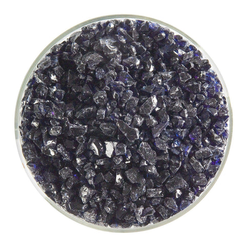 Midnight Blue Transparent Frit (1118)-5 lbs.-Coarse-The Glass Underground