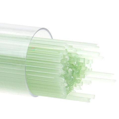 Mint Green Opal Stringers (112)-2mm-Tube-The Glass Underground