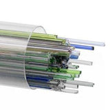 Mixed Transparent Stringers (8417)-2mm-The Glass Underground