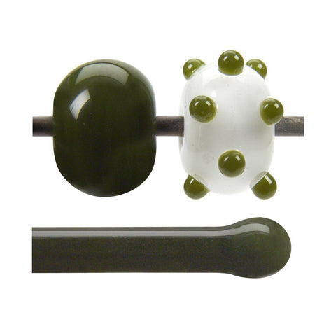 Moss Green Opal Rod (241)-1 lb.-The Glass Underground