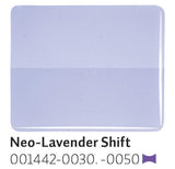 Neo-Lavender Shift Transparent (1442) 3mm-1/2 Sheet-The Glass Underground