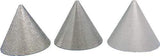 Nickel Bonded Diamond Cones-Coarse (100)-The Glass Underground