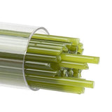 Olive Green Opal Stringers (212)-2mm-Tube-The Glass Underground