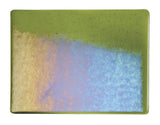 Olive Green Transparent Irid (1141-31) 3mm-1/2 Sheet-The Glass Underground