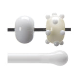 Opaque White Opal Rod (013)-1 lb.-The Glass Underground