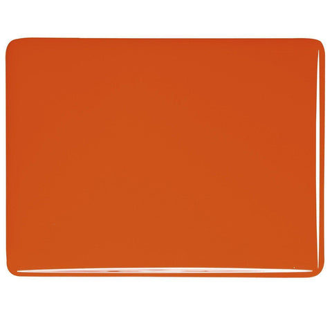Orange Opal (125) 3mm-1/2 Sheet-The Glass Underground