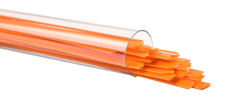 Orange Opal Ribbon (125) - The Glass Underground 