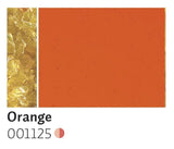Orange Transparent Frit (1125)-5 lbs.-Coarse-The Glass Underground
