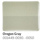 Oregon Gray Transparent (1449) 2mm-1/2 Sheet-The Glass Underground