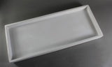 Patty Gray Rectangle Dam Mold-The Glass Underground