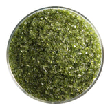 Pine Green Transparent Frit (1241)-5 lbs.-Medium-The Glass Underground