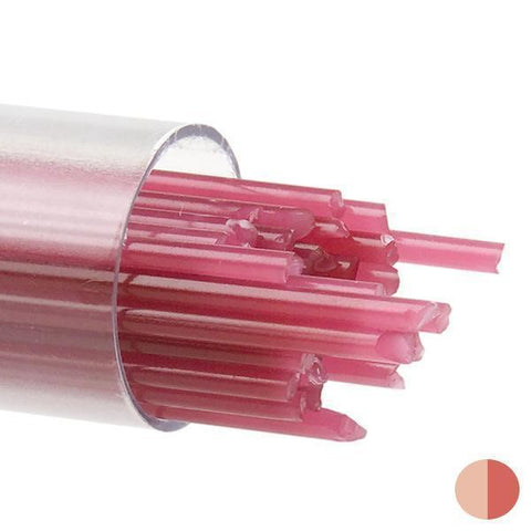 Pink Opal Stringers (301)-2mm-Tube-The Glass Underground