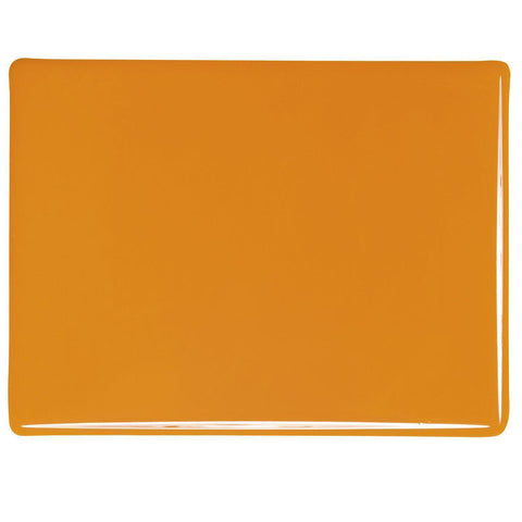 Pumpkin Orange Opal (321) 2mm-1/2 Sheet-The Glass Underground