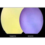 Purple Dichro on Black 2mm-4" x 4"-The Glass Underground
